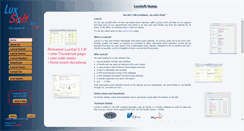 Desktop Screenshot of luxsoft.eu