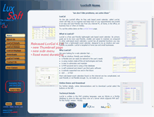 Tablet Screenshot of luxsoft.eu